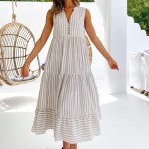 Petal & pup Honah Linen dress